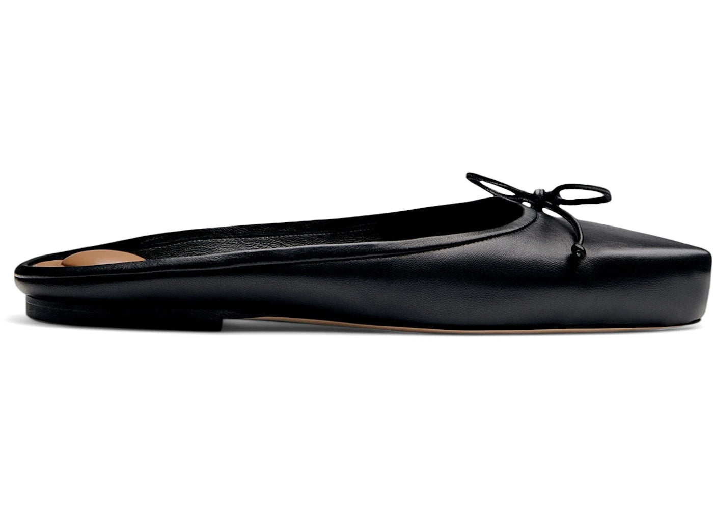 Jacquemus Les Mules Plates Ballet Black (Women's)