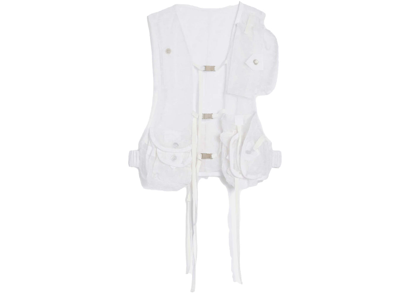 Jacquemus Logo Le Gilet Off-White