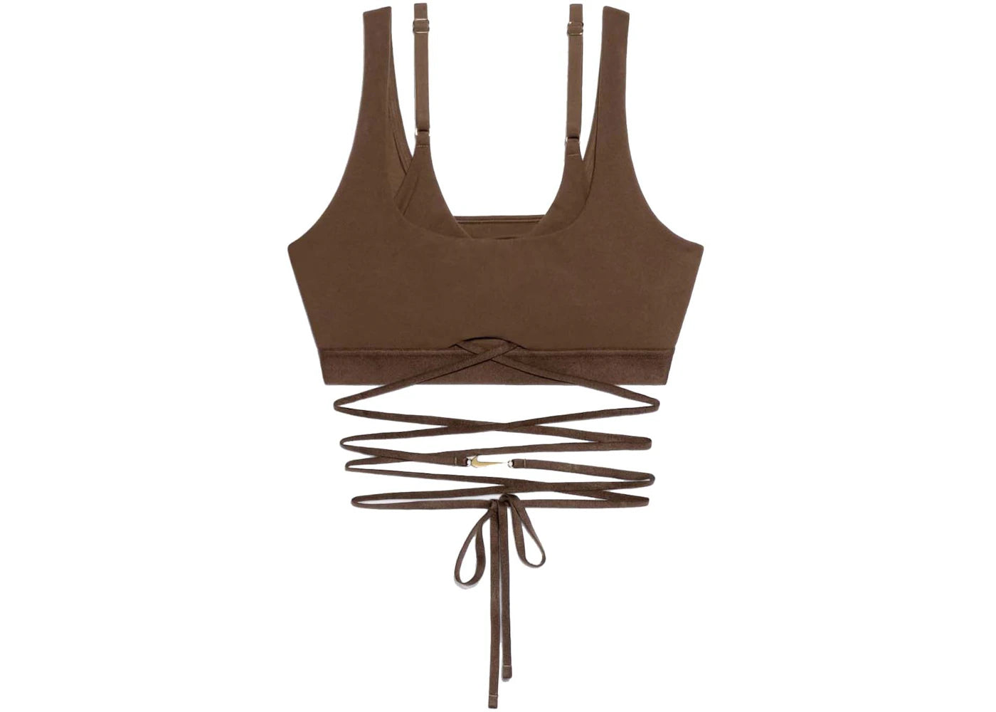 Jacquemus x Nike La Brassiere Brown