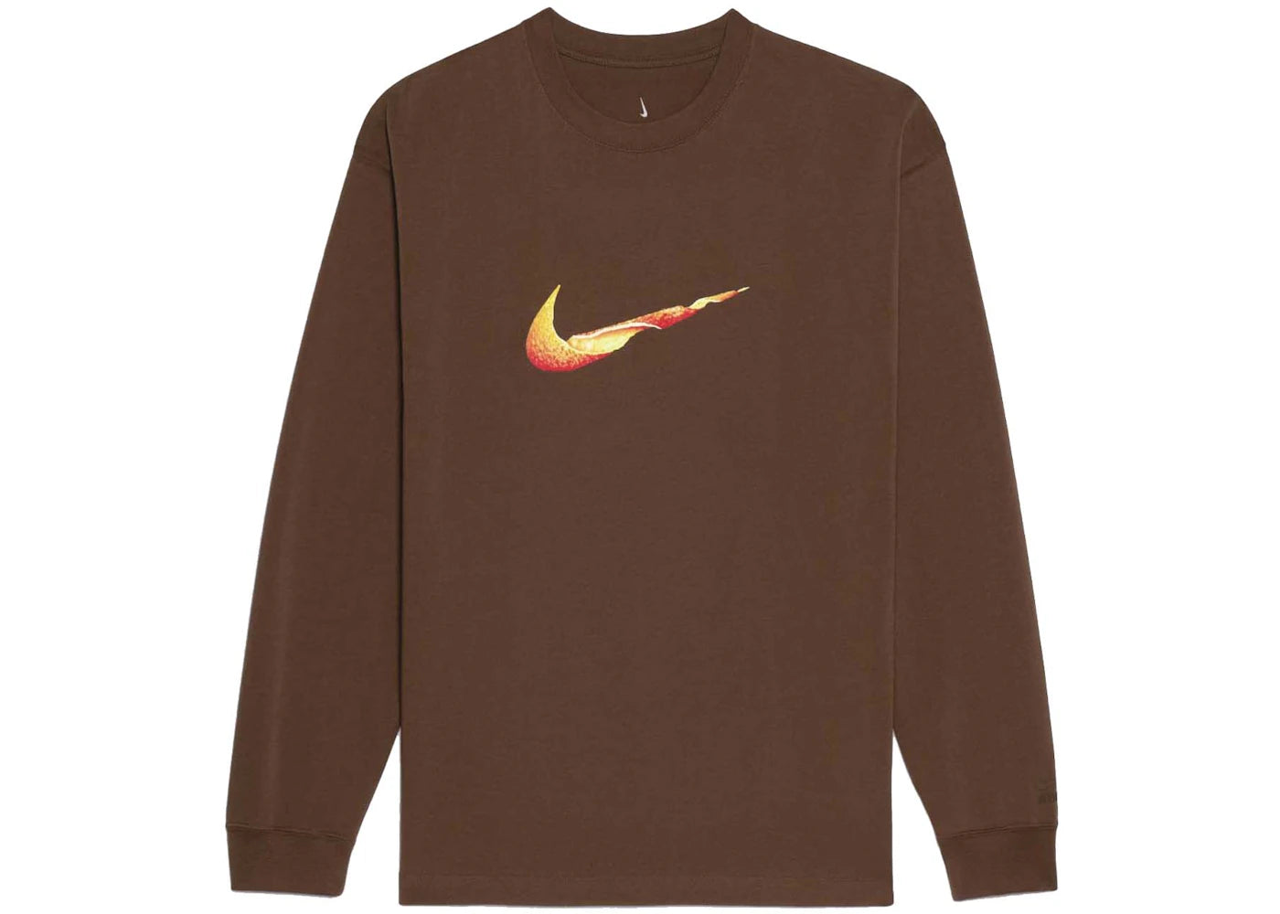 Jacquemus x Nike Le T-Shirt Manches Longues Orange Brown