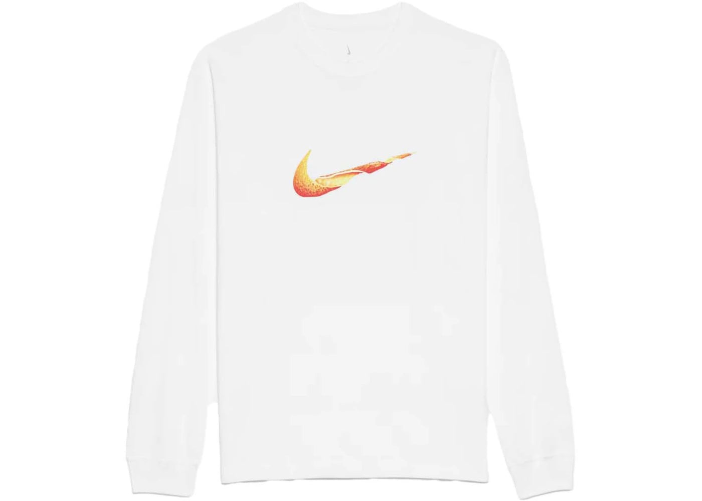 Jacquemus x Nike Le T-Shirt Manches Longues Orange White