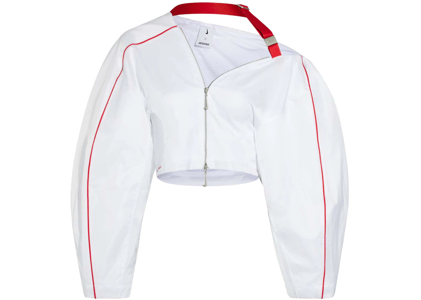 Jacquemus x Nike Short Asymmetrical Jacket White