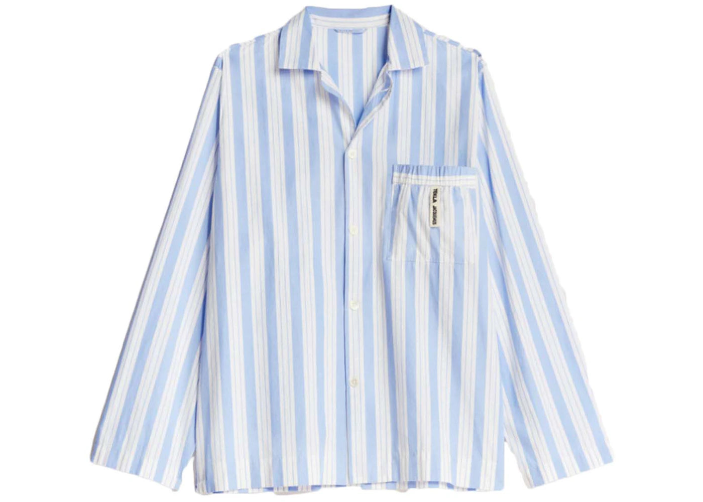 Jacquemus x Tekla La Chemise (Pocket Tag) Blue White Stripe