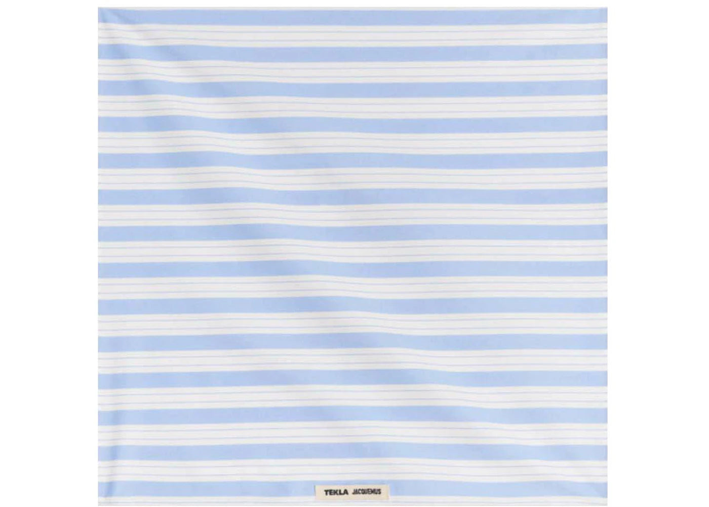 Jacquemus x Tekla Le Bandana Blue White Stripe