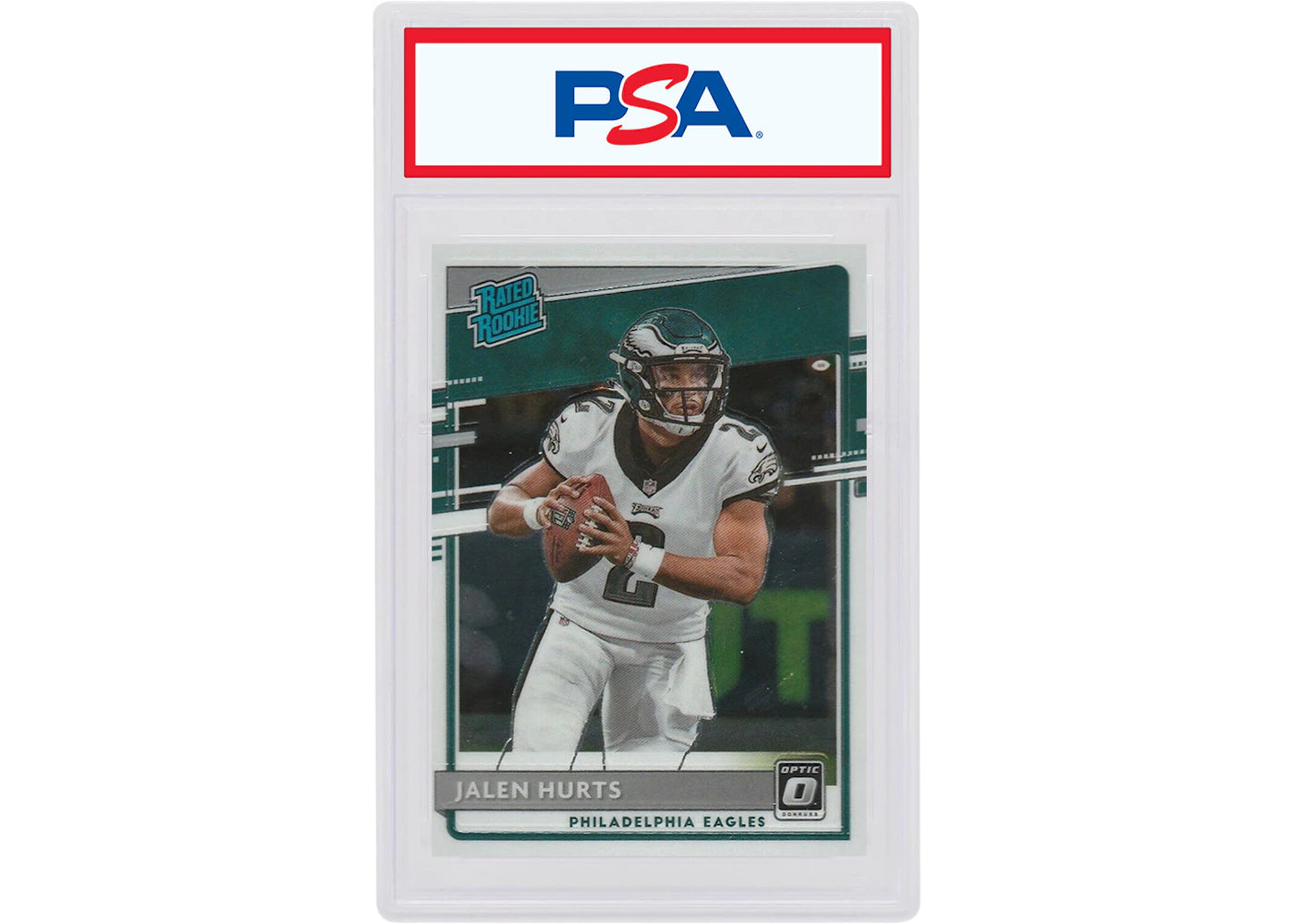 Jalen Hurts 2020 Panini Donruss Optic Rookie #164 (PSA or BGS Graded)