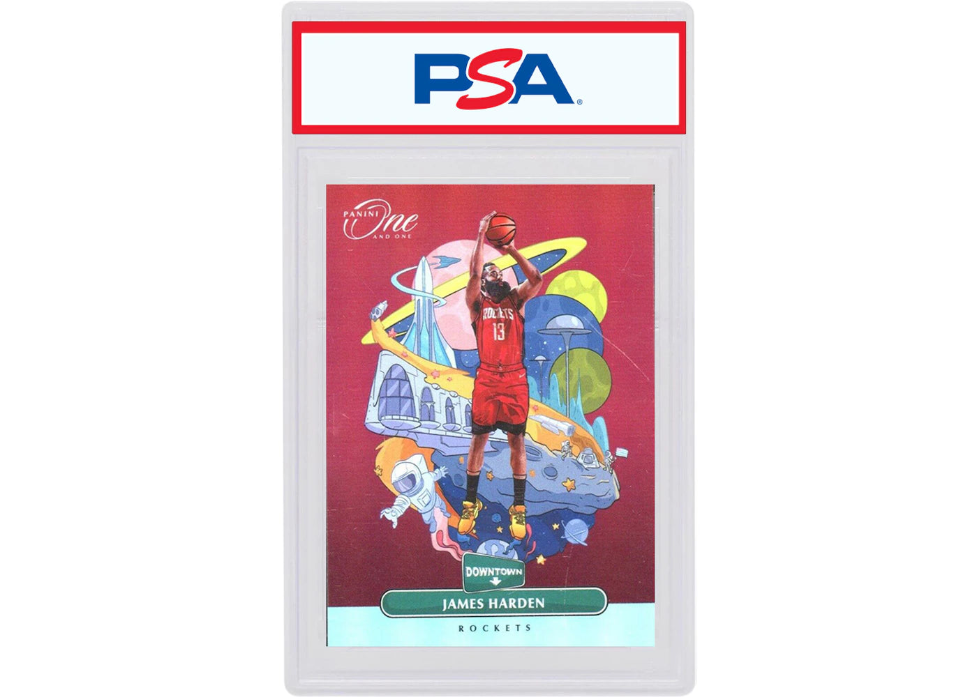 James Harden 2019 Panini One and One Downtown #5 (PSA or BGS Graded)