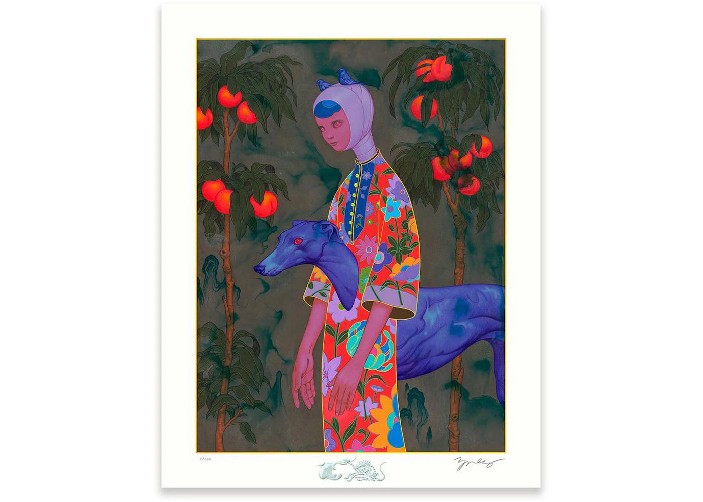 James Jean Hound II Print (Signed, Edition of 1,517)