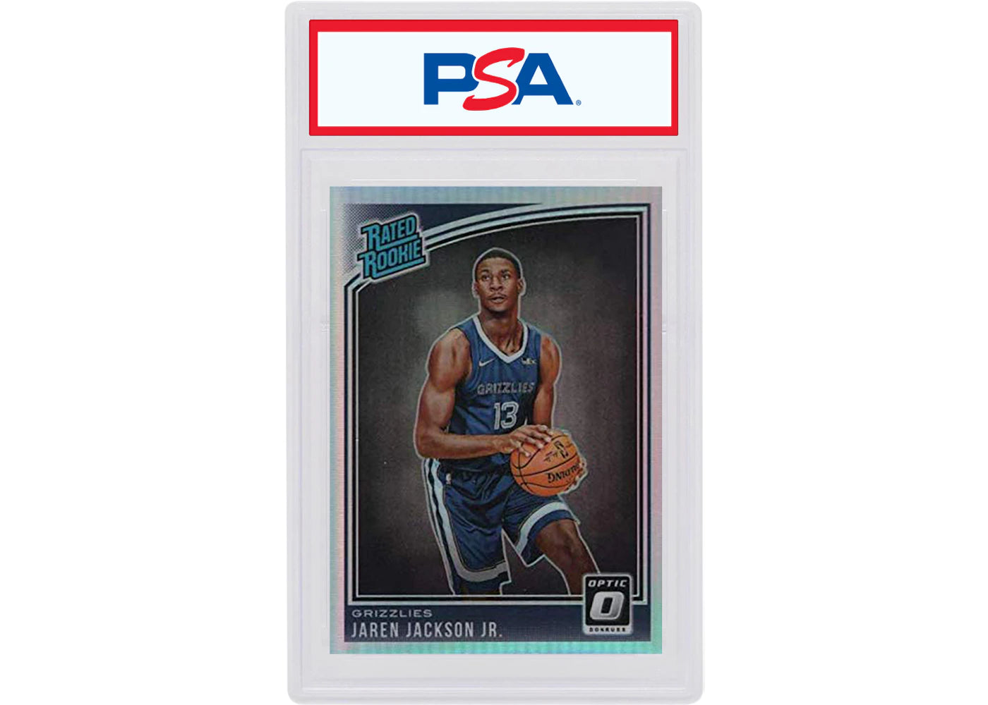Jaren Jackson 2018 Panini Donruss Optic Rookie Holo #188 (PSA or BGS Graded)
