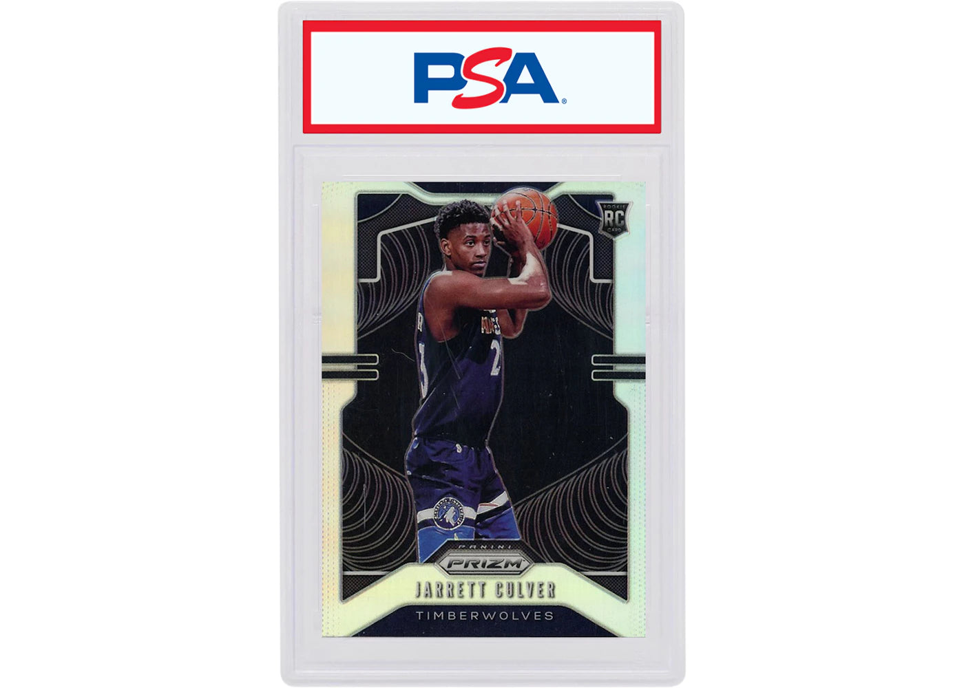 Jarrett Culver 2019 Panini Prizm Rookie Silver #252 (PSA or BGS Graded)