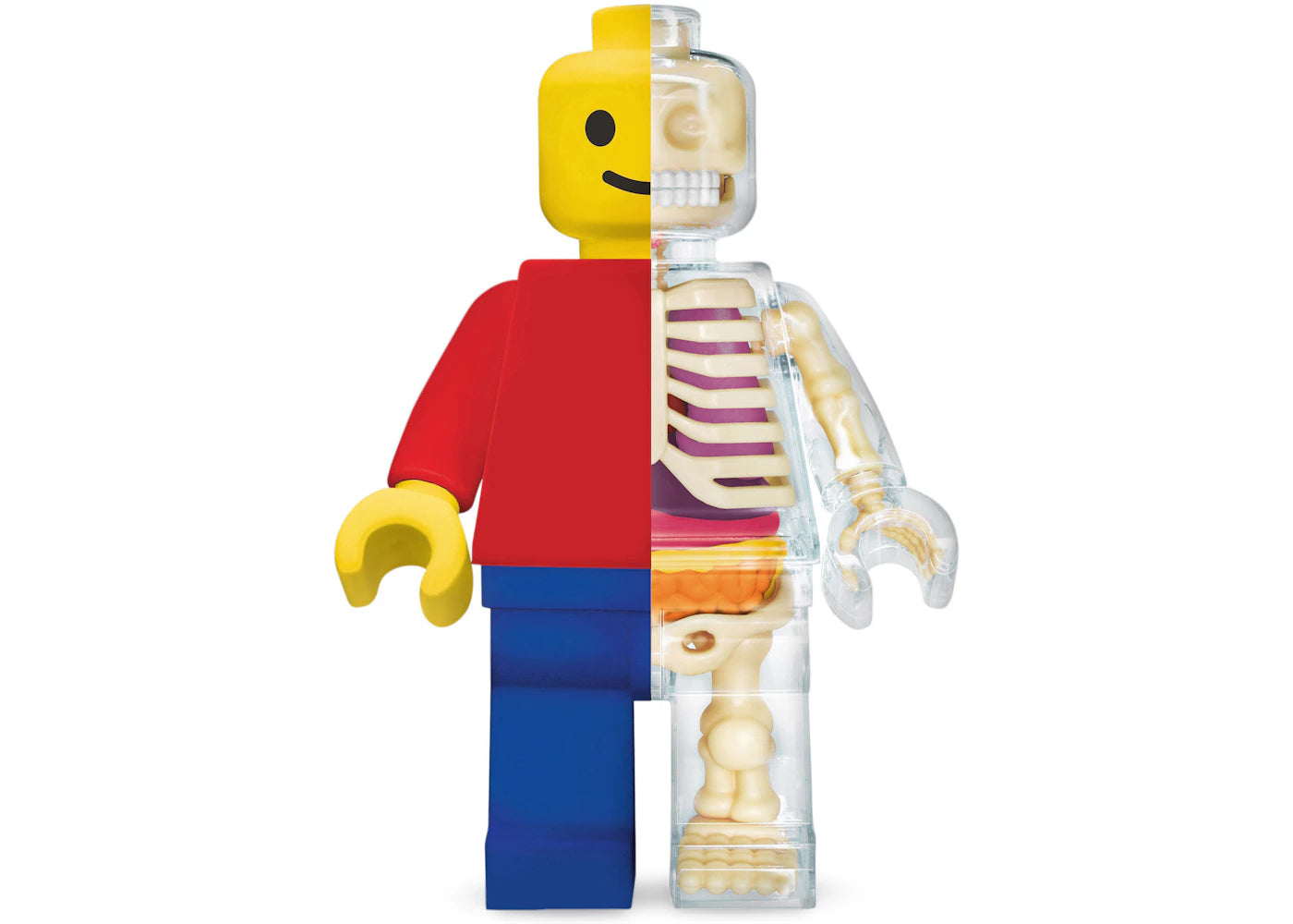 Jason Freeny Brick Man Anotomical Large Puzzle