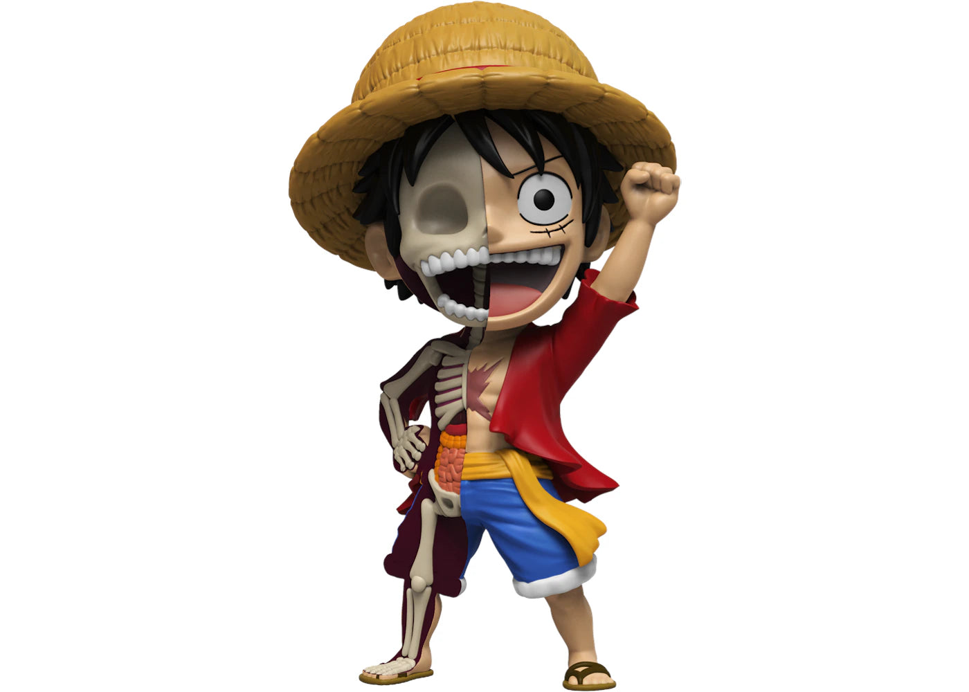 Jason Freeny Hidden Dissectables One Piece - Luffy Figure