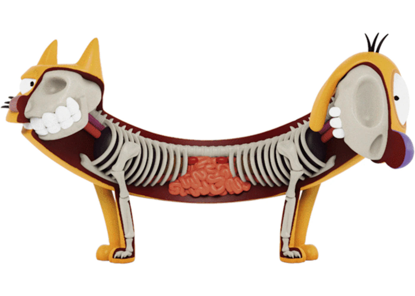 Jason Freeny XXRAY Plus CatDog