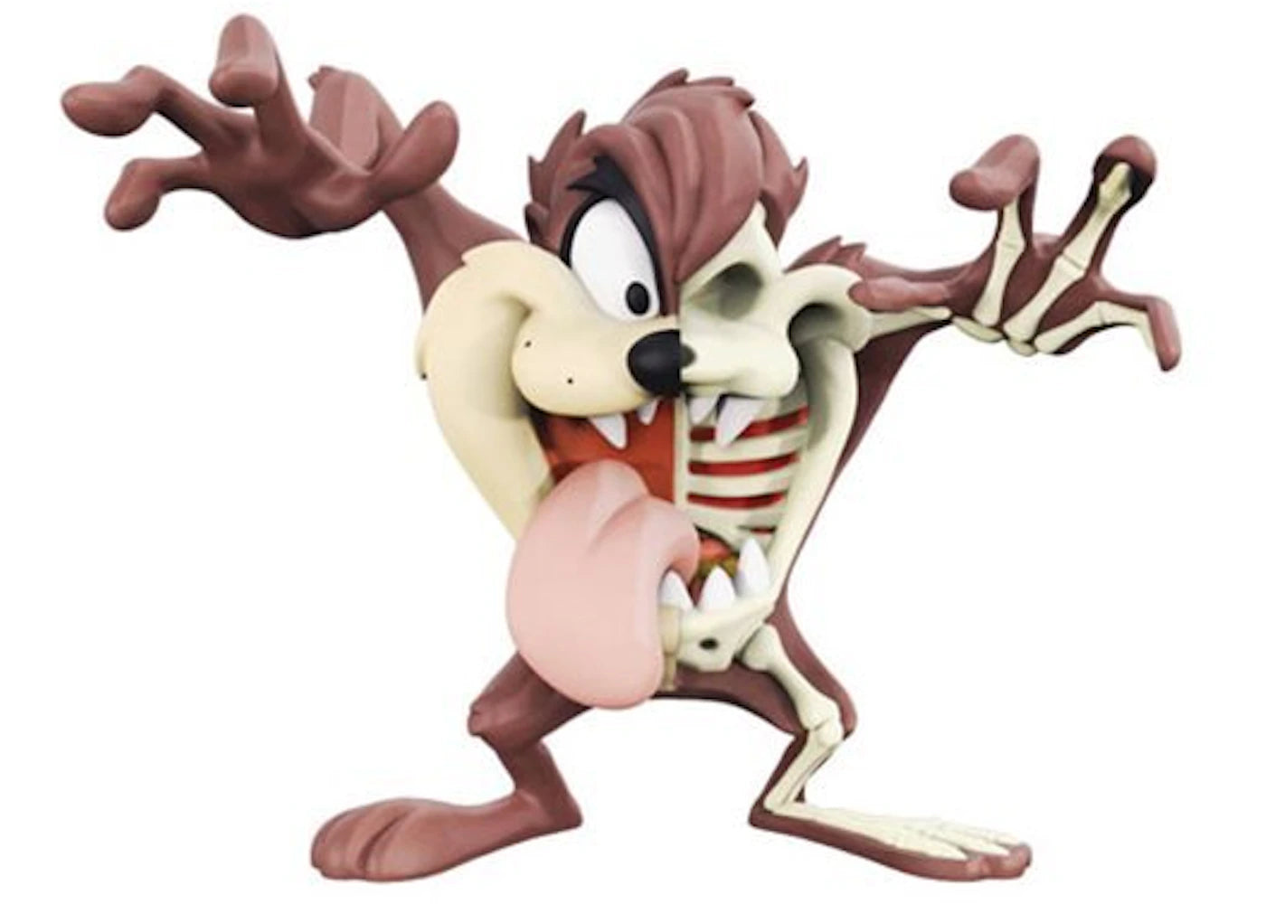 Jason Freeny XXRay Looney Tunes Tasmanian Devil Figure Multi