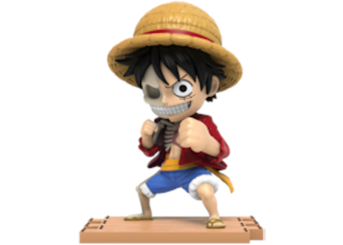 Jason Freeny x Mighty Jaxx Hidden Dissectibles One Piece Series 2- Luffy Figure