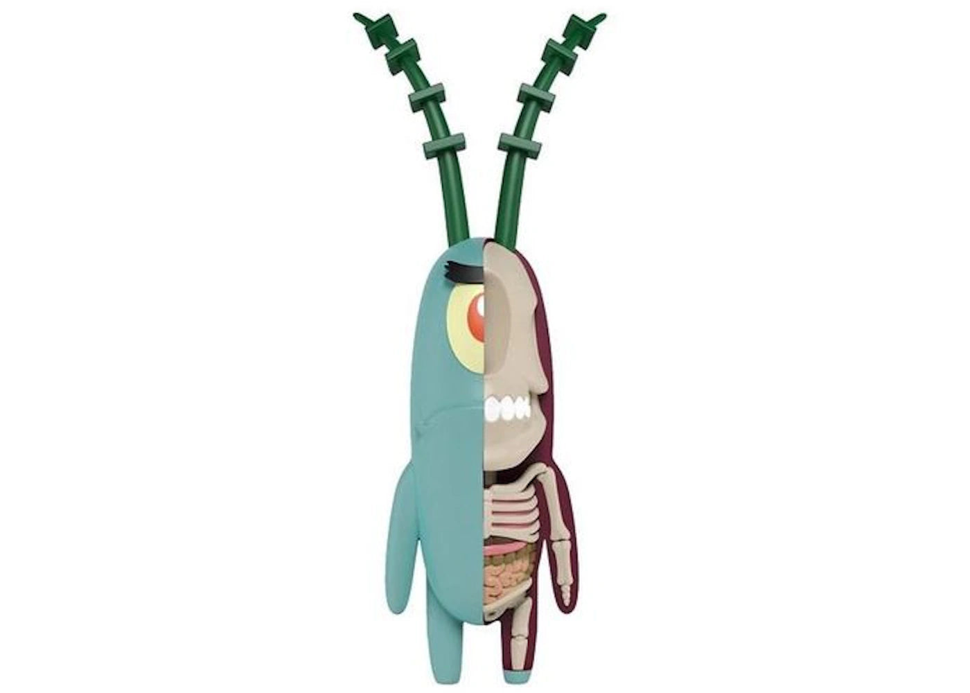 Jason Freeny x Nickelodeon Spongebob Hidden Dissectibles Plankton Figure Multi