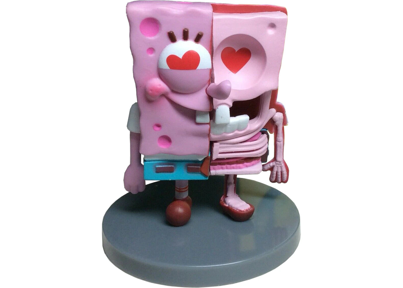 Jason Freeny x Nickelodeon Spongebob Hidden Dissectibles Spongebob Chase Figure Pink