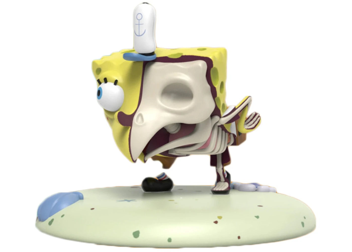 Jason Freeny x Spongebob Hidden Dissectibles Meme Edition Mocking Spongebob Figure