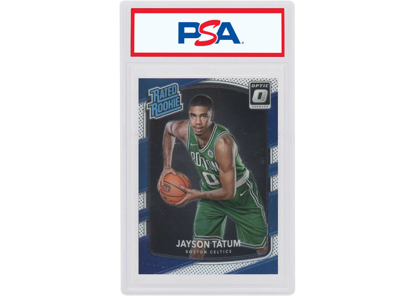 Jayson Tatum 2017 Panini Donruss Optic Rookie #198 (PSA or BGS Graded)