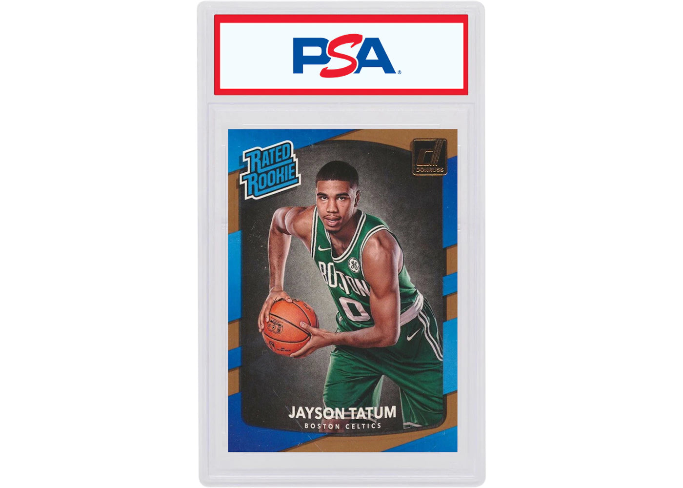 Jayson Tatum 2017 Panini Donruss Rookie #198 (PSA or BGS Graded)