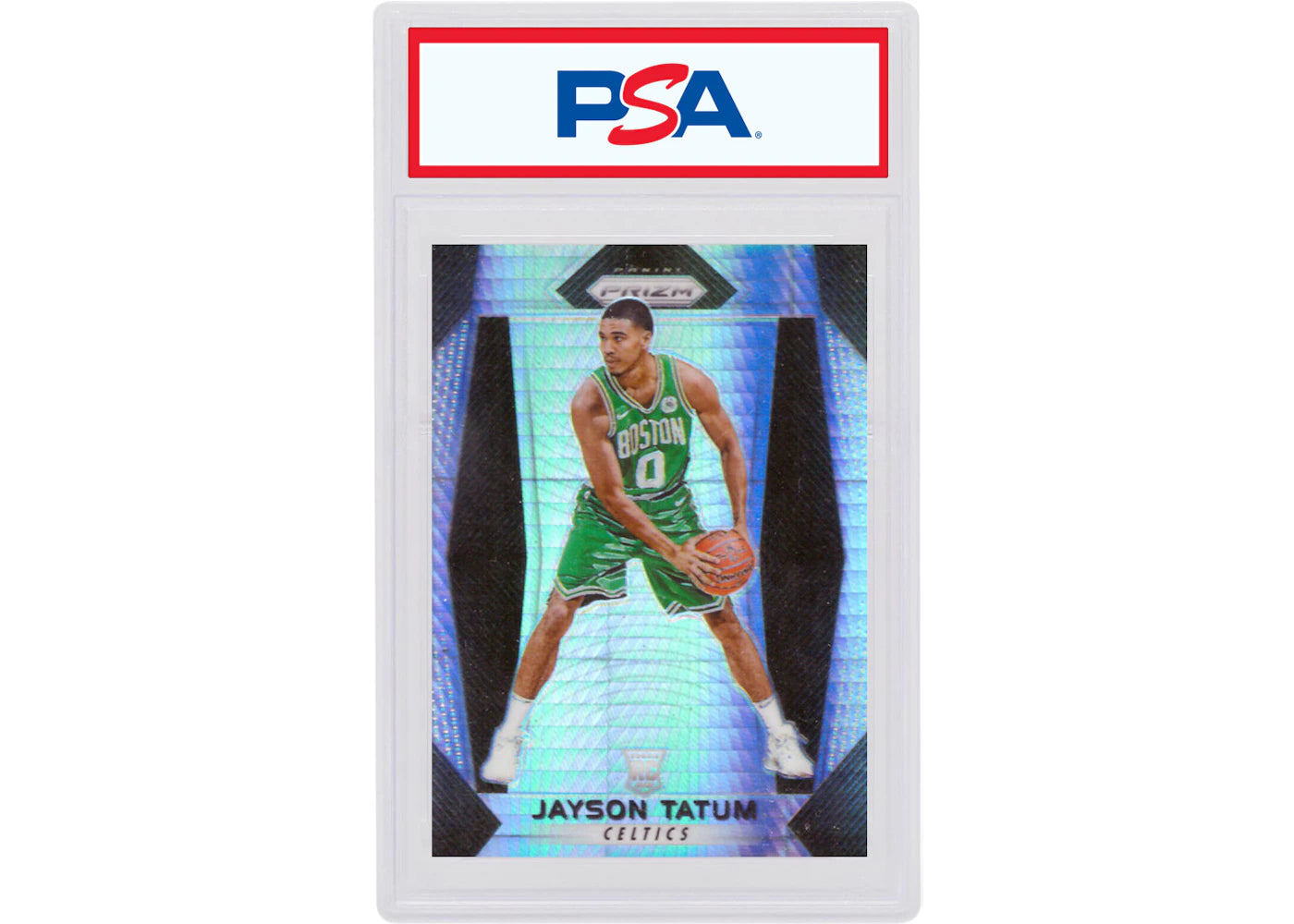 Jayson Tatum 2017 Panini Prizm Rookie Hyper #16 (PSA or BGS Graded)