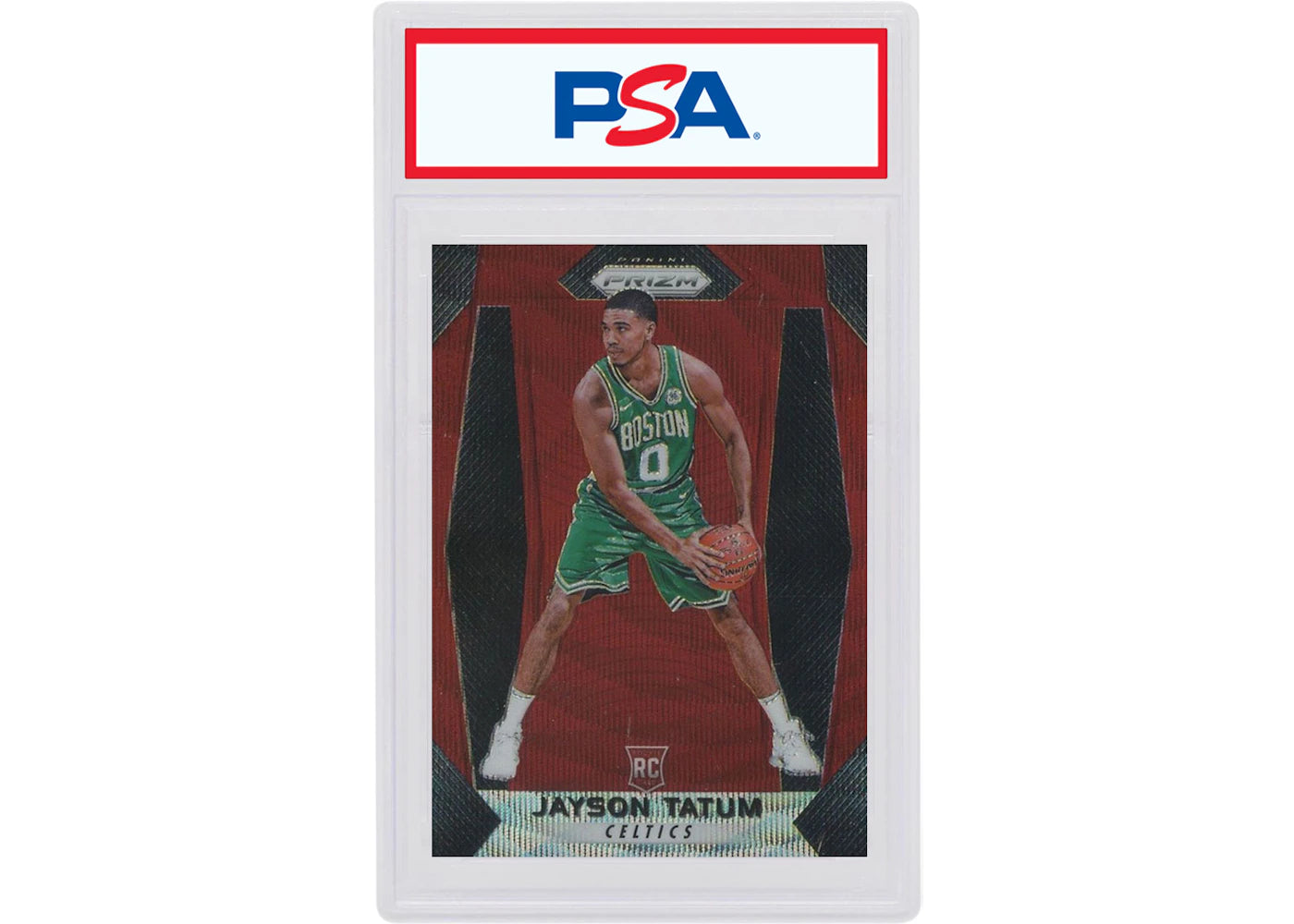 Jayson Tatum 2017 Panini Prizm Rookie Ruby Wave #16 (PSA or BGS Graded)