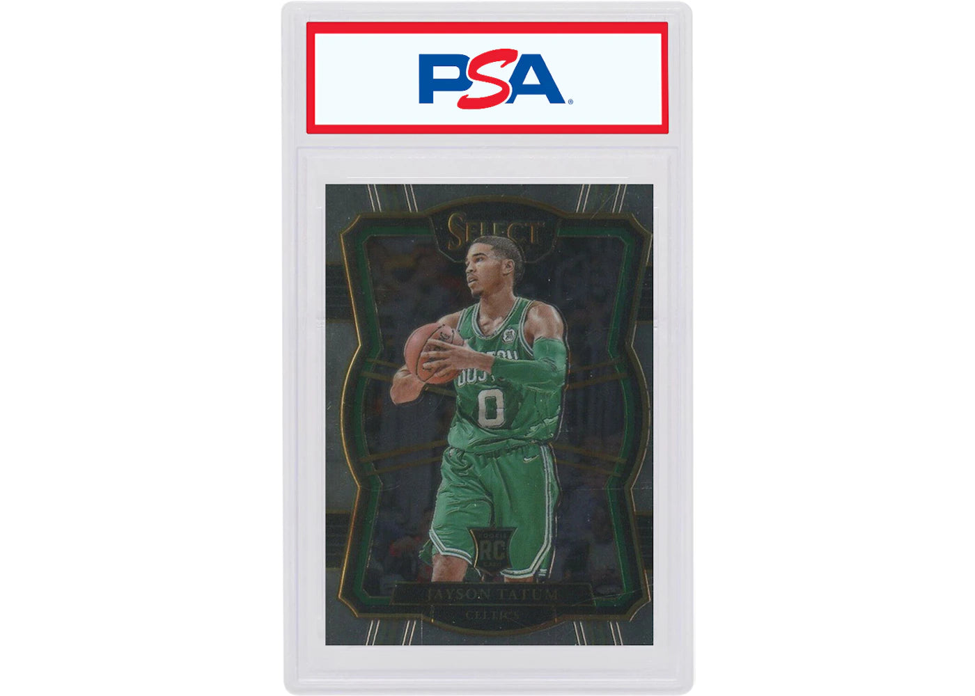 Jayson Tatum 2017 Panini Select Premier Level Rookie #166 (PSA or BGS Graded)
