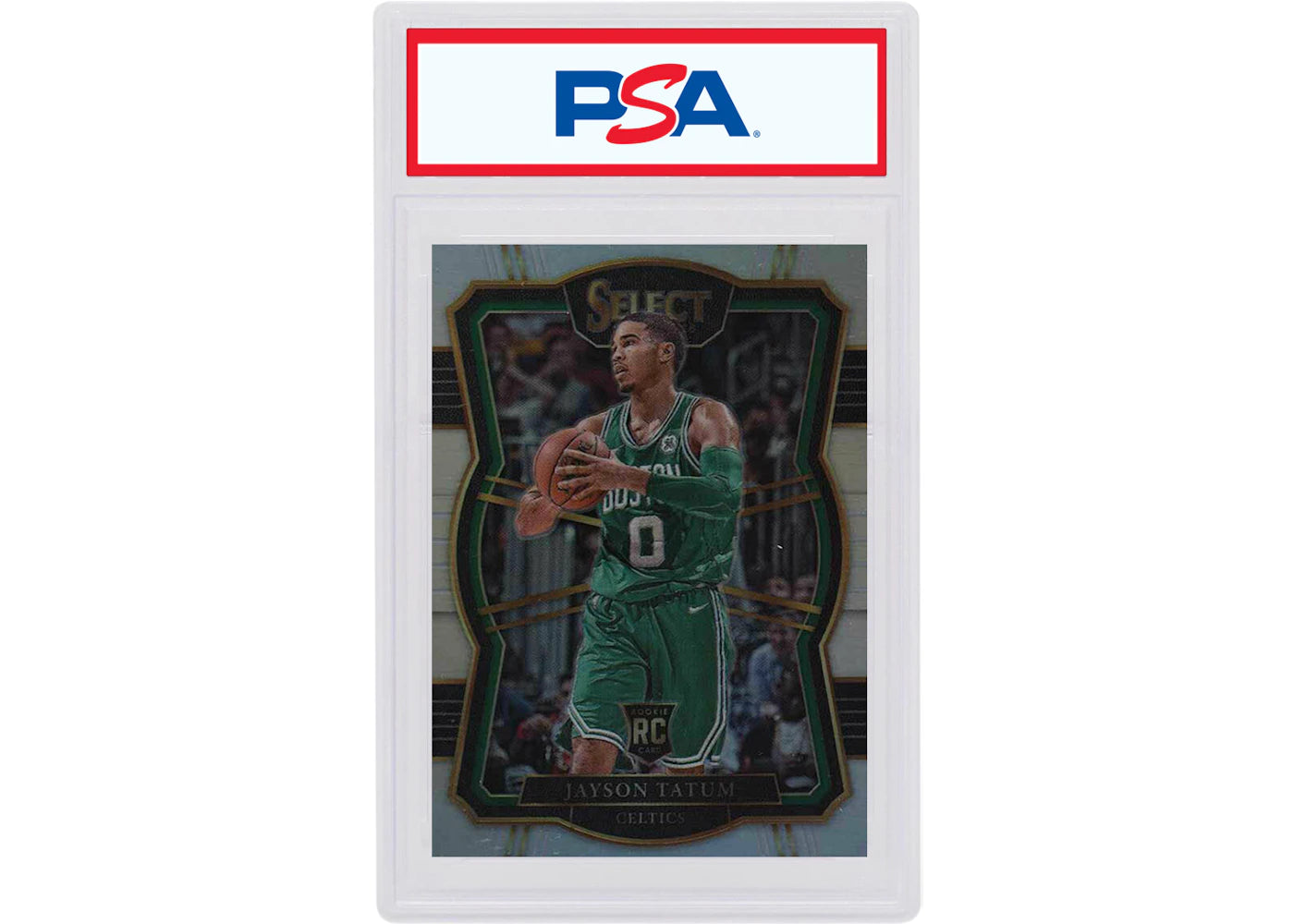 Jayson Tatum 2017 Panini Select Premier Level Rookie Silver #166 (PSA or BGS Graded)