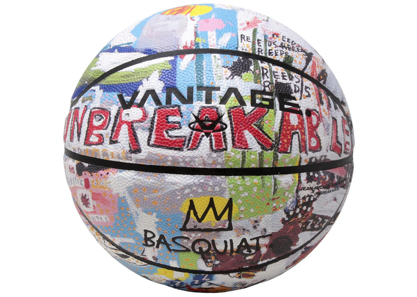 Jean-Michel Basquiat x Vintage Unbreakable Basketball