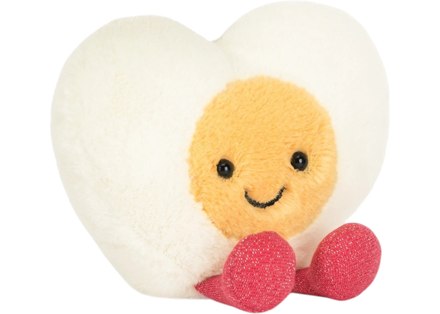 Jellycat Amuseables Heart Boiled Egg Plush