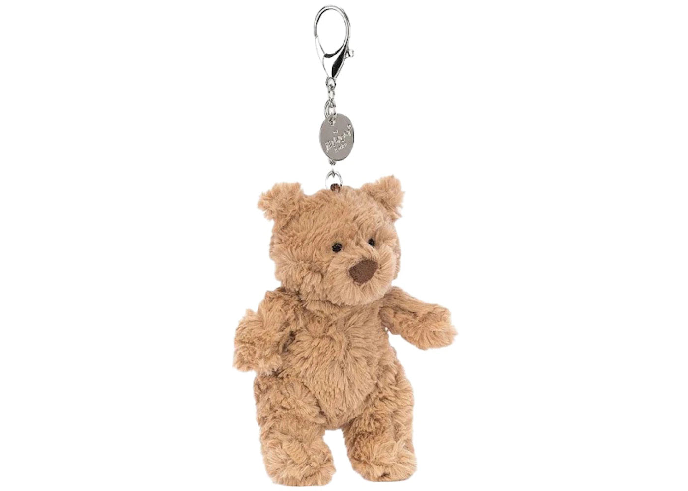 Jellycat Bartholomew Bear Bag Charm Brown