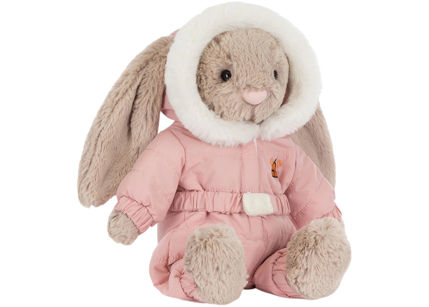 Jellycat Bashful Bunny 'Snow Suit' Plush