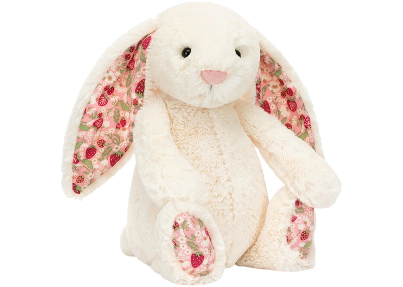 Jellycat Blossom Cream Bunny 'Berry' Medium Plush