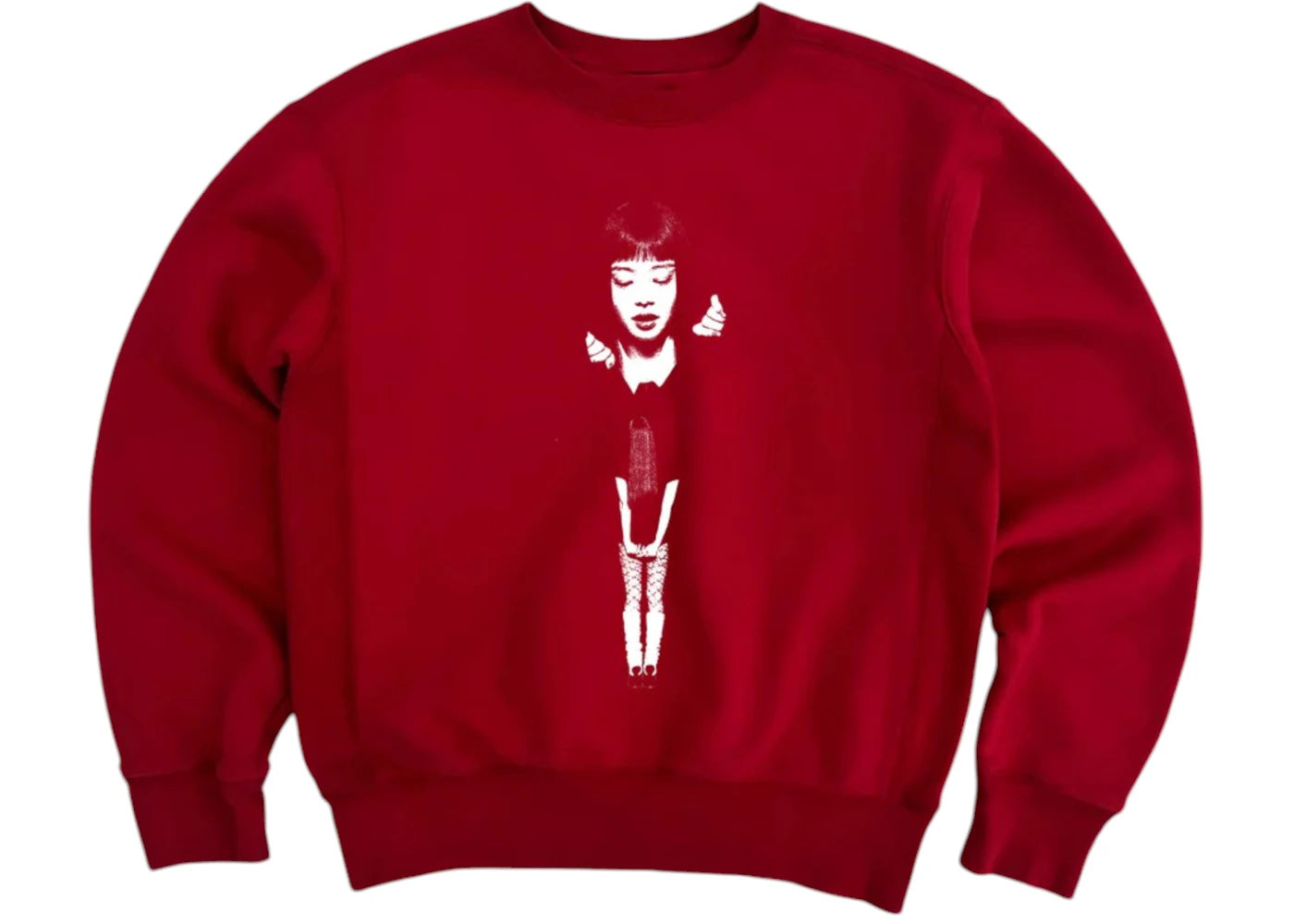 Jennie The Ruby Experience Crewneck Sweatshirt Red