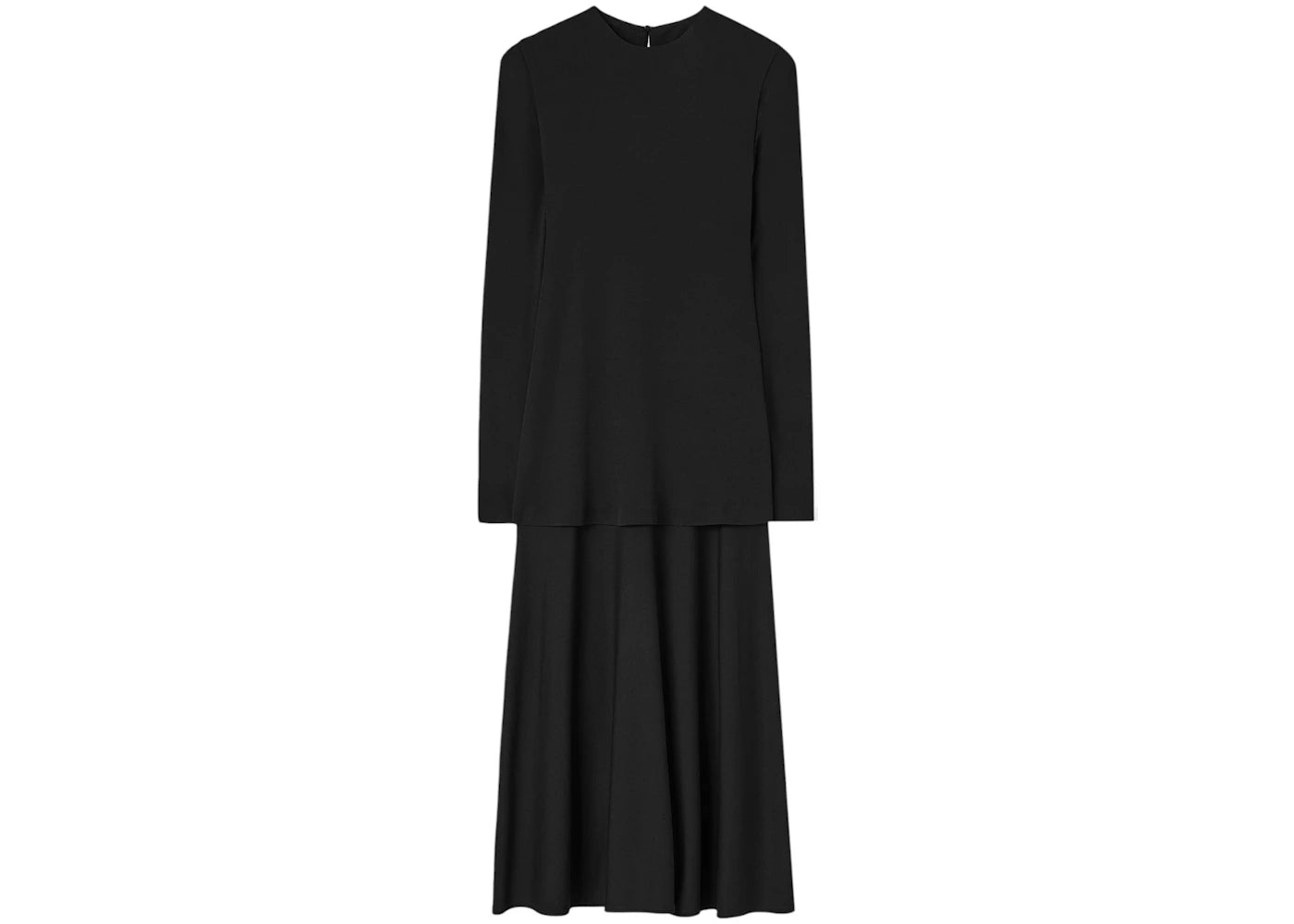 Jil Sander Crewneck Dress Black