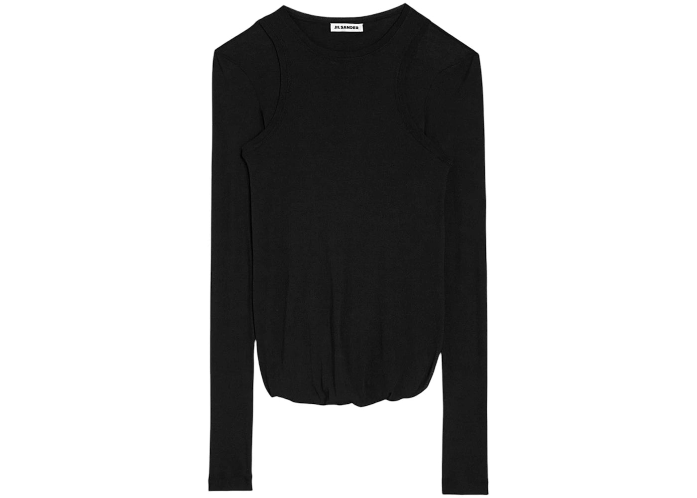 Jil Sander Long-Sleeved Shirt Black