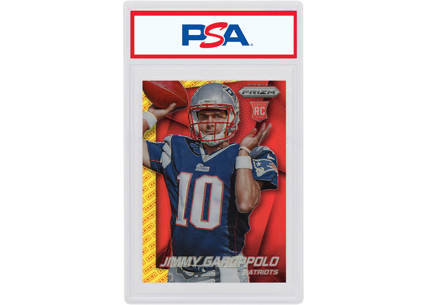 Jimmy Garoppolo 2014 Panini Prizm Rookie Ball in 1 Hand Panini Prizm #243 (PSA or BGS Graded)