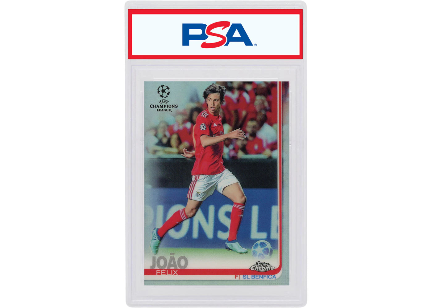 Joao Felix 2018 Topps Chrome UEFA Champions League Refractor #10 (PSA or BGS Graded)