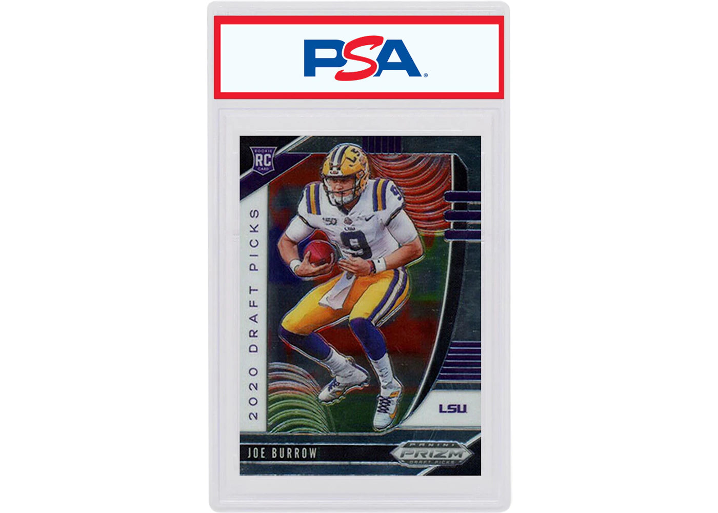 Joe Burrow 2020 Panini Prizm Draft Picks Rookie #105 (PSA or BGS Graded)