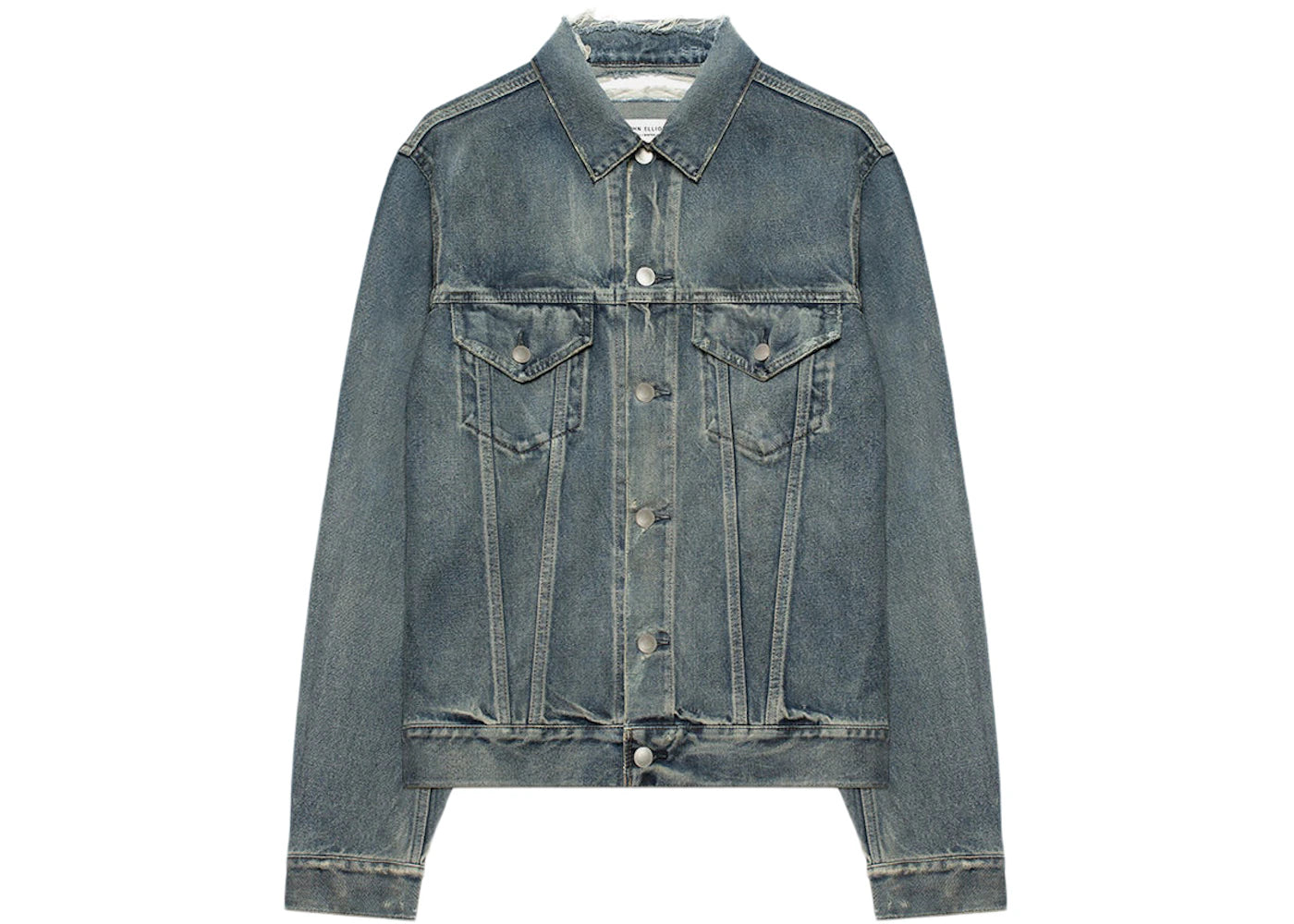 John Elliott Thumper Jacket Distressed Blue