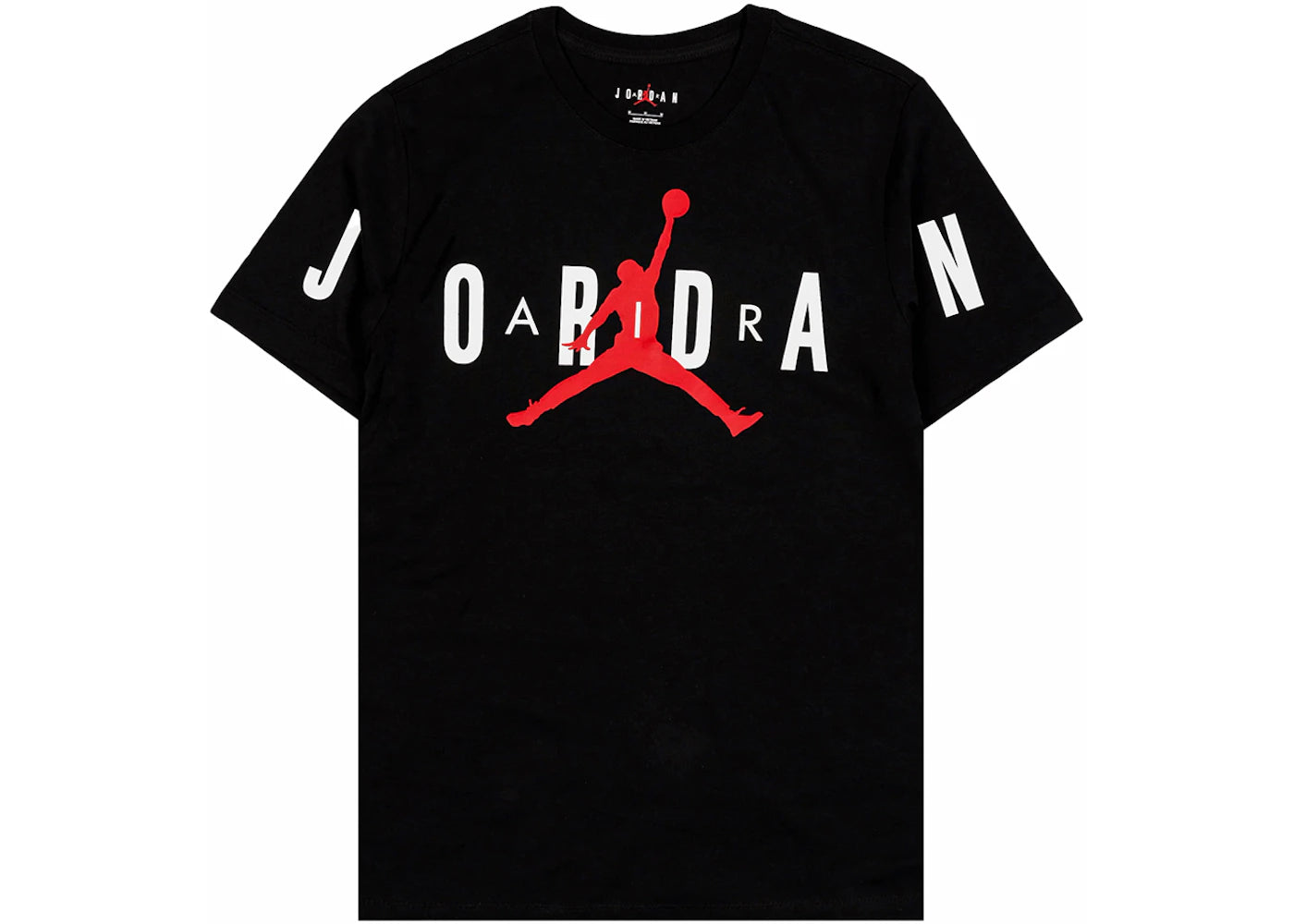 Jordan Air Jumpman Spellout S/S T-shirt Black