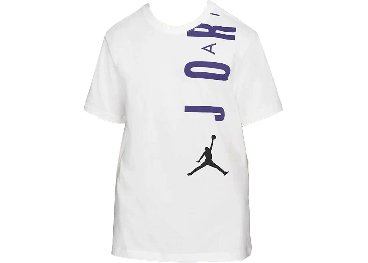 Jordan Air Stretch T-shirt White/Varsity Purple/Black