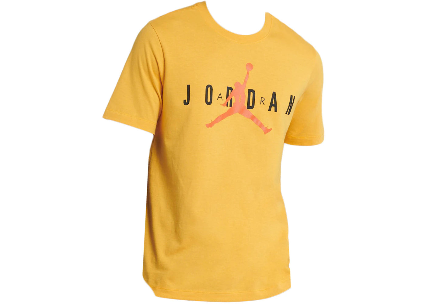 Jordan Air Wordmark T-shirt Pollen/Black/Orange