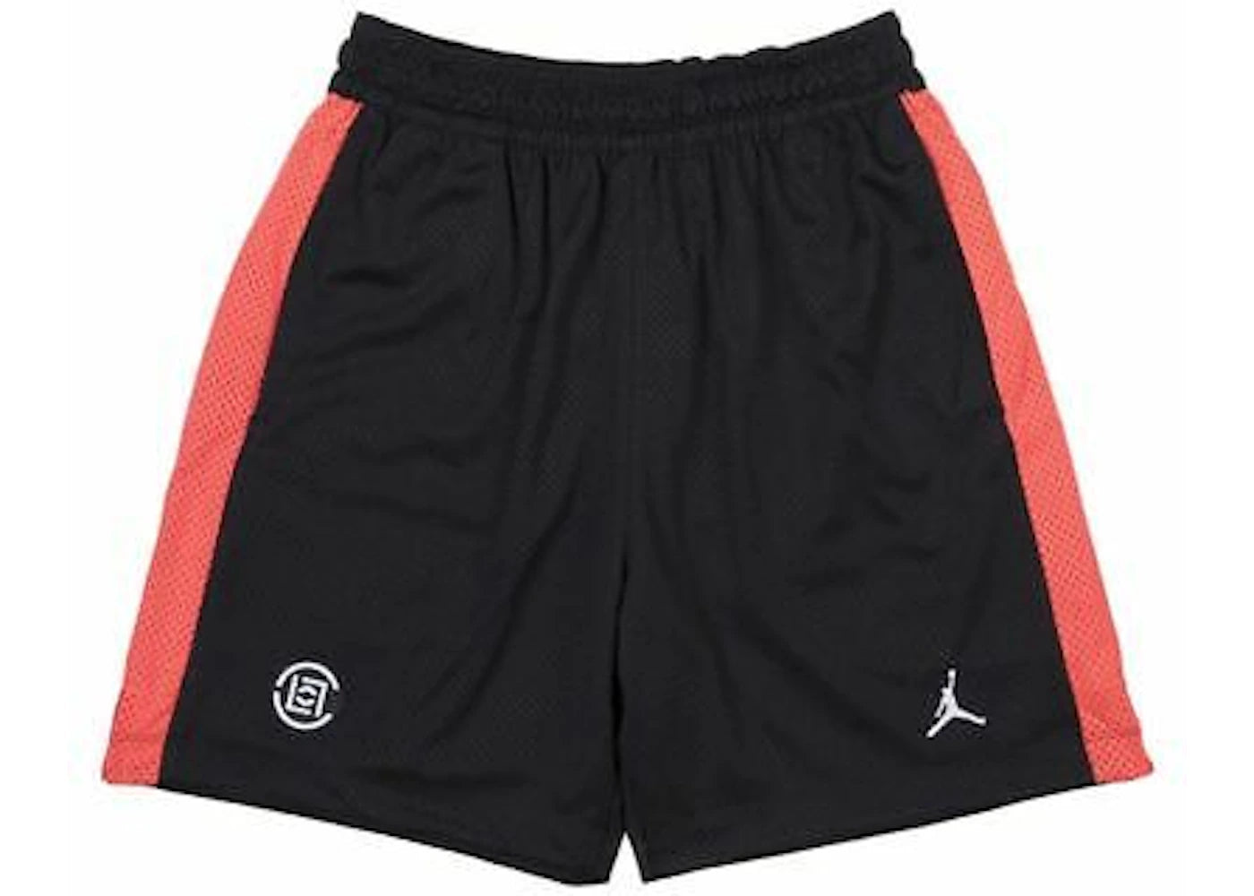 Jordan CLOT Premium Mesh Bball Shorts Black/Red