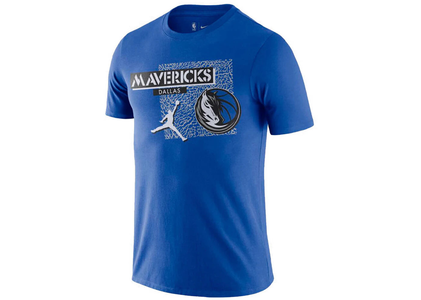 Jordan Dallas Mavericks Essential Statement Dri-Fit T-shirt Blue
