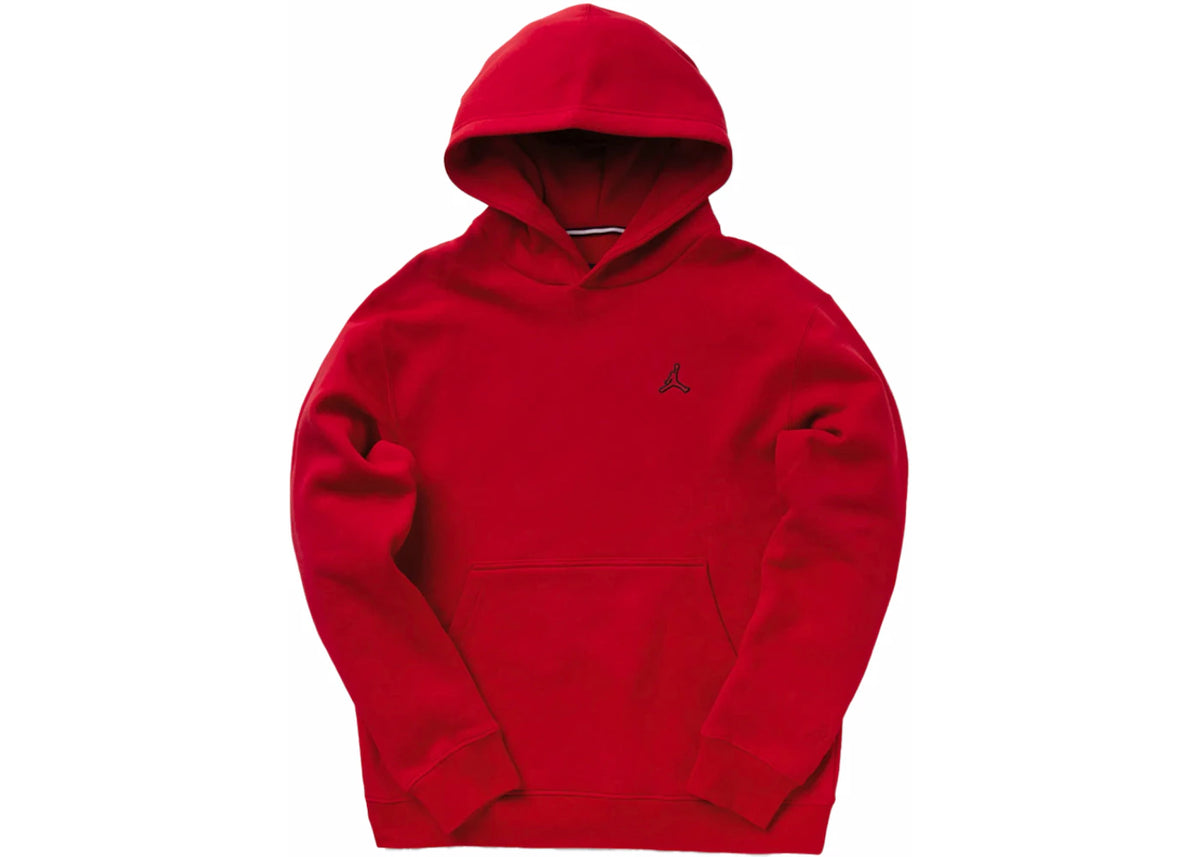 Jordan Essentials Fleece Pullover Hoodie Red