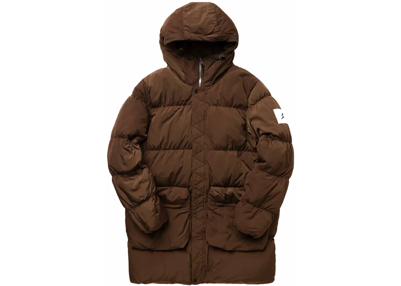 Jordan Essentials Statement Parka Jacket Brown