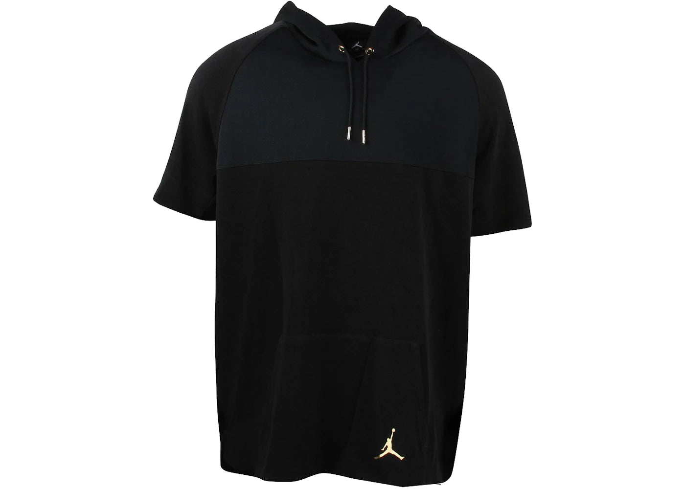 Jordan Flight 23 Short Sleeve PO Hoodie Black