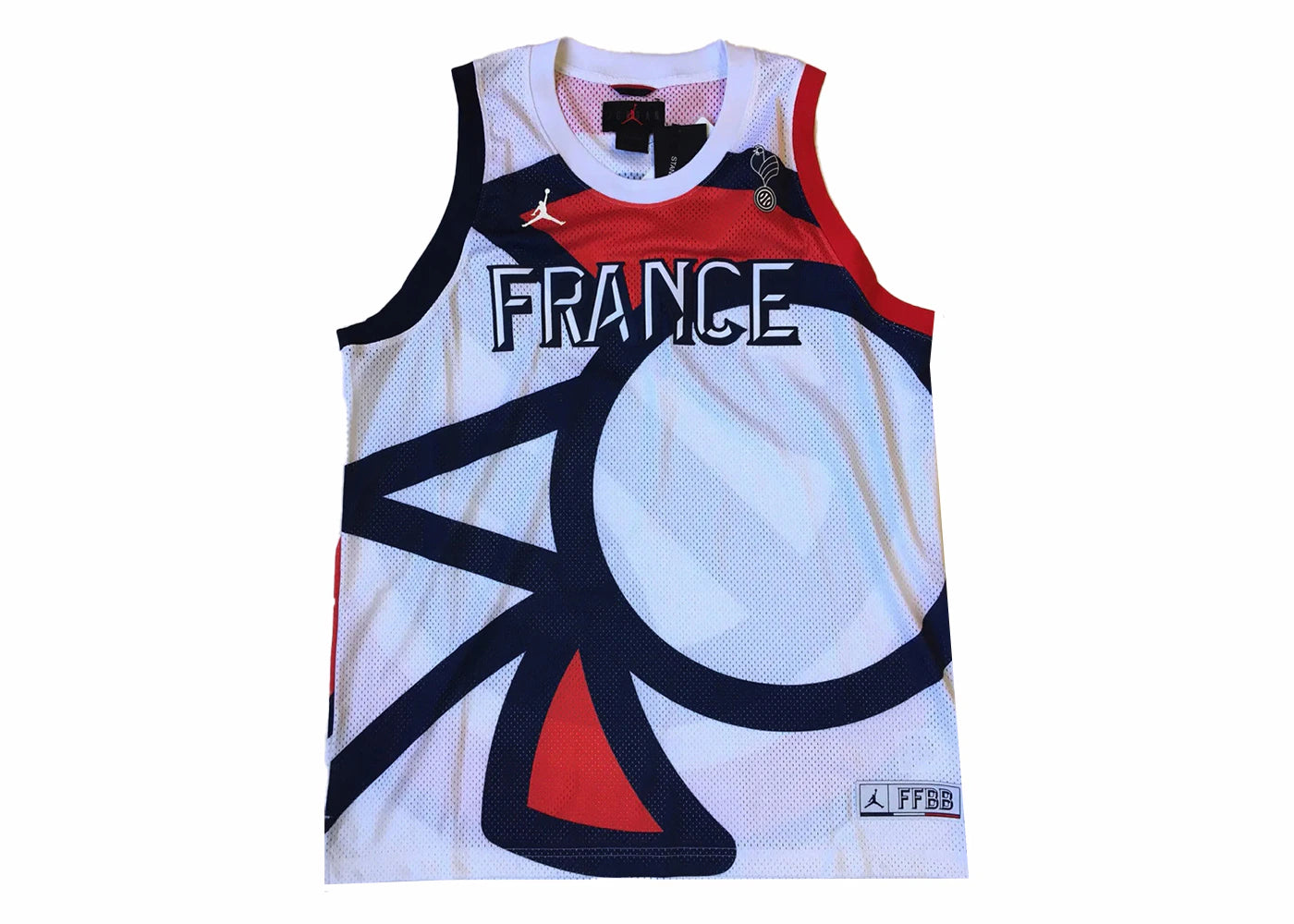 Jordan France Jumpman Jersey Red/White/Blue