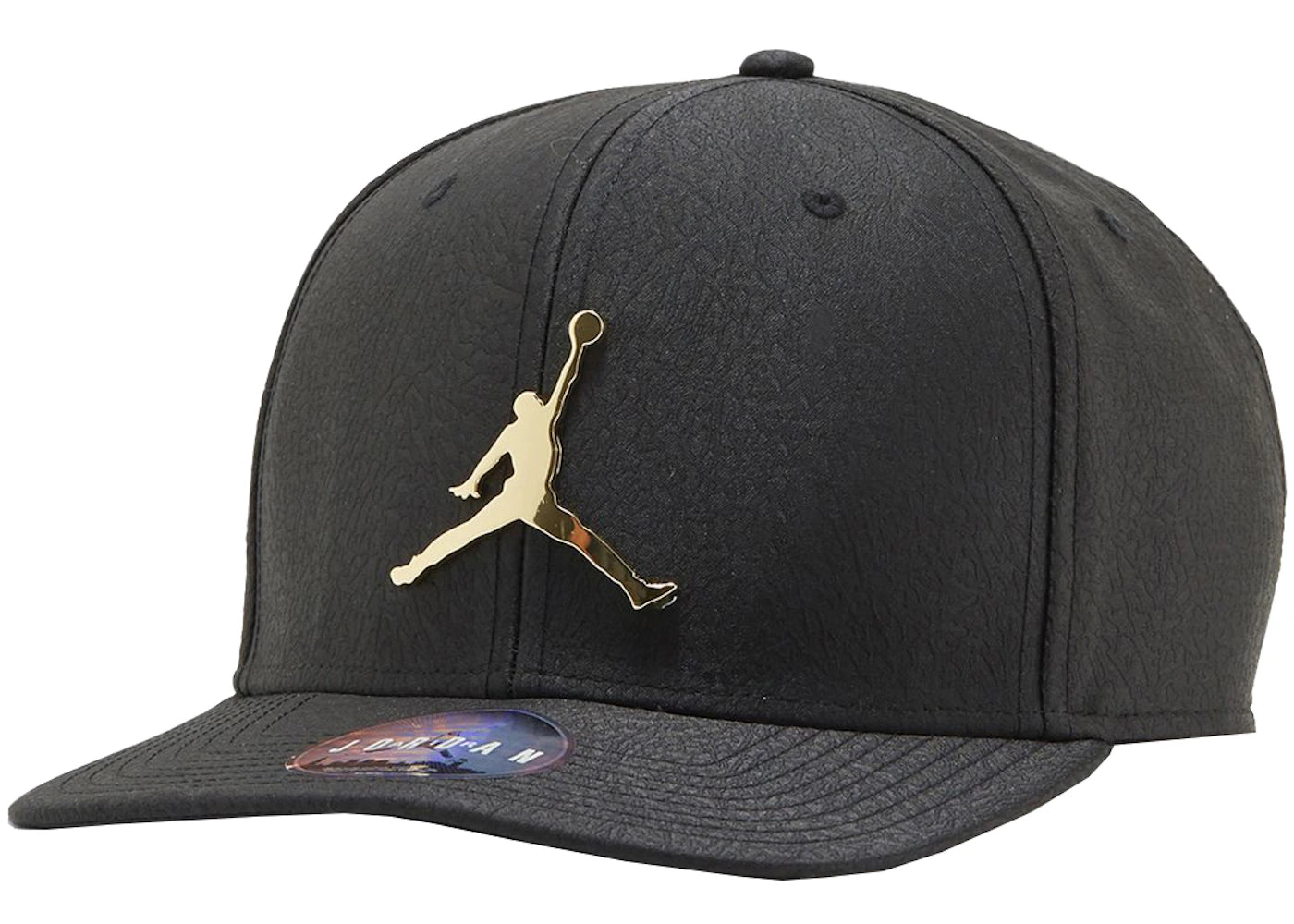 Jordan Jumpman Elephant Print Ingot Pro Hat Black