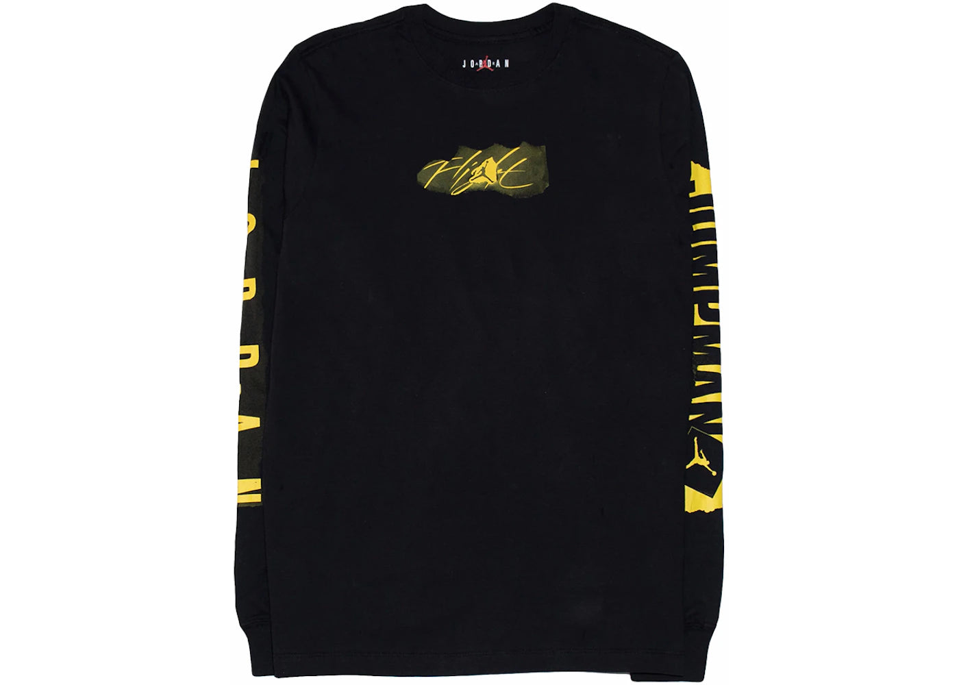 Jordan Jumpman Flight L/S T-shirt Black/Yellow